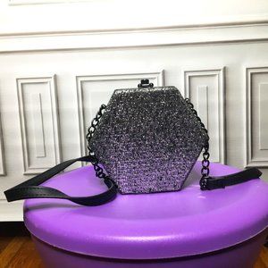 Wild Fable Silver Hexagon Crossbody Bag NWOT